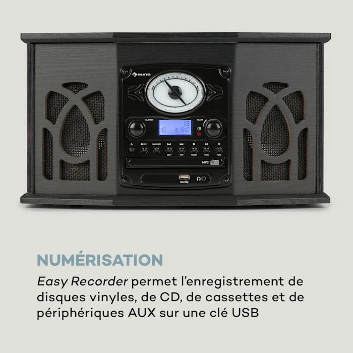 Auna Multimedia NR-620 Chaîne Stéréo DAB 7 Auna Multimedia NR-620 Chaîne Stéréo DAB – Image 5