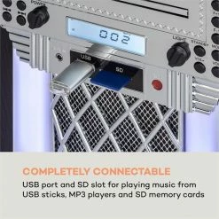 Auna Jukeboxes Kentucky Jukebox 11 Auna Jukeboxes Kentucky Jukebox -Audio-et-HiFi Soldes 10033772 yy 0004 logo auna Kentucky Jukebox weiss reedit