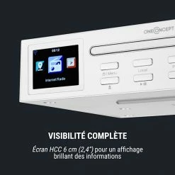 OneConcept Radios Encastrables & Radios De Cuisine Streamo Chef Radio De Cuisine -Audio-et-HiFi Soldes 10034051 fr 0005 logo