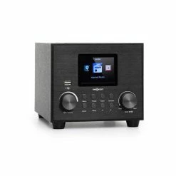 Audio-et-HiFi Soldes 20 OneConcept Radios Internet Wifi Streamo Cube Radio Internet