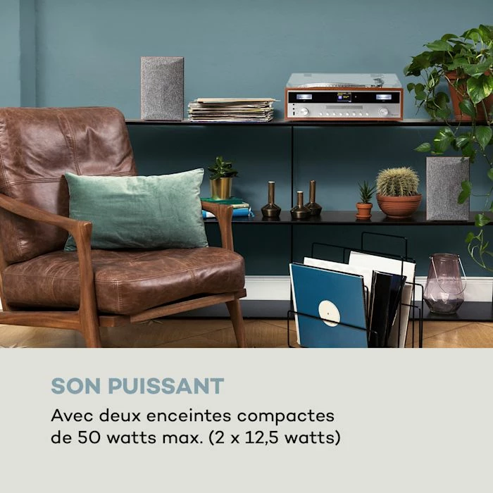 Auna Multimedia Birmingham Système Stéréo 8 Auna Multimedia Birmingham Système Stéréo – Image 6