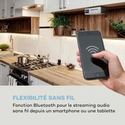 Auna Radios Encastrables & Radios De Cuisine Silver Star Chef Radio De Cuisine -Audio-et-HiFi Soldes 10034555 fr 0004 logo