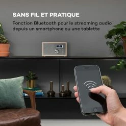 Auna Radios Numériques Ambient Radio DAB+/FM -Audio-et-HiFi Soldes 10034900 fr 0003 logo