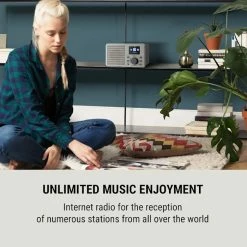 Audio-et-HiFi Soldes -Audio-et-HiFi Soldes 10034903 uk 0002 logo oneConcept TuneUp Internetradio weiss