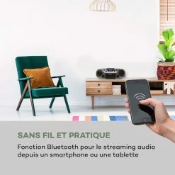 Auna Lecteurs CD & MP3 Roadie 2K Boombox Lecteur CD -Audio-et-HiFi Soldes 10034921 fr 0004 logo