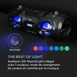 Auna Lecteurs CD & MP3 Soundblaster DAB Boombox -Audio-et-HiFi Soldes 10035222 fr 0004 logo