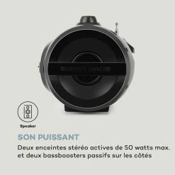 Auna Lecteurs CD & MP3 Soundblaster DAB Boombox -Audio-et-HiFi Soldes 10035222 fr 0006 logo