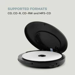 Auna Lecteurs CD & MP3 CDC 200 DAB+ Discman -Audio-et-HiFi Soldes 10035248 uk 0004 logo auna CDC 200 DAB Discman schwarz