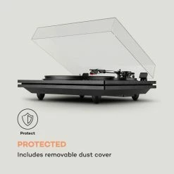 Auna Multimedia TT-Play PLUS Platine Vinyle -Audio-et-HiFi Soldes 10035273 uk 0006 logo auna TT Play PLUS Plattenspieler schwarz