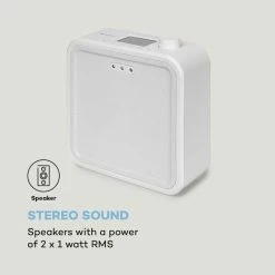 Auna Radios Encastrables & Radios De Cuisine Sound Maître Radio De Cuisine -Audio-et-HiFi Soldes 10035312 uk 0005 logo auna Sound Maitre Kuechenradio weiss