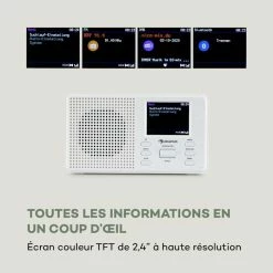 Auna Radios Numériques Commuter Radio Numérique DAB+/FM -Audio-et-HiFi Soldes 10035329 fr 0004 logo