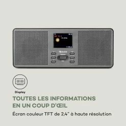 Auna Radios Numériques Commuter ST Radio DAB+/FM -Audio-et-HiFi Soldes 10035330 fr 0004 logo