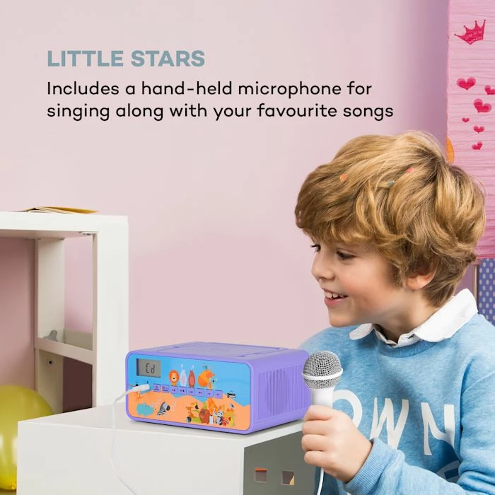 Auna Lecteurs CD & MP3 Kidsbox Zoo CD Boombox 7 Auna Lecteurs CD & MP3 Kidsbox Zoo CD Boombox – Image 5