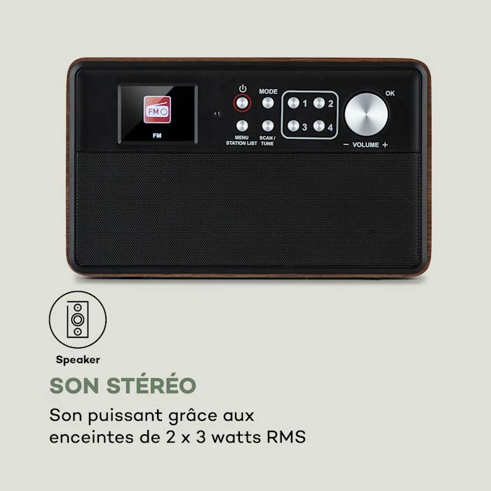 Auna Radios Numériques Nestor Radio DAB+ 8 Auna Radios Numériques Nestor Radio DAB+ – Image 6