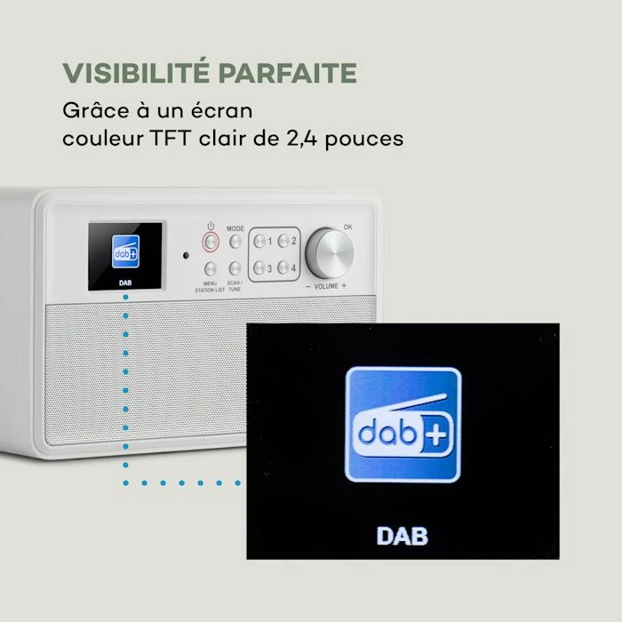 Auna Radios Numériques Nestor Radio DAB+ 7 Auna Radios Numériques Nestor Radio DAB+ – Image 5