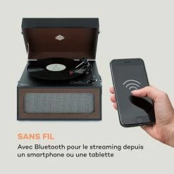 Auna Platines Retro Sarah Ann Platine Vinyle 11 Auna Platines Retro Sarah Ann Platine Vinyle -Audio-et-HiFi Soldes 10035388 fr 0004 logo