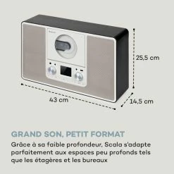 Auna Radios Numériques Scala VCD Radio Numérique -Audio-et-HiFi Soldes 10035425 fr 0004 logo
