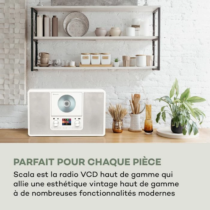 Auna Radios Numériques Scala VCD-IR Radio Internet 5 Auna Radios Numériques Scala VCD-IR Radio Internet – Image 3