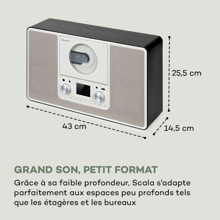 Auna Radios Numériques Scala VCD-IR Radio Internet 6 Auna Radios Numériques Scala VCD-IR Radio Internet – Image 4