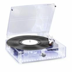 Auna Multimedia Platine Vinyle ClearTech