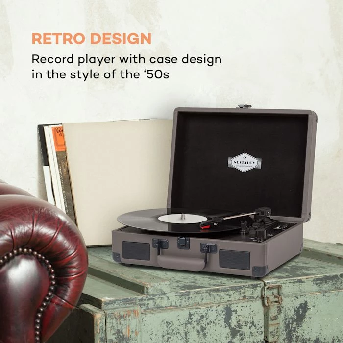 Auna Platines Retro Tourne-disque Peggy Sue BT 4 Auna Platines Retro Tourne-disque Peggy Sue BT – Image 2