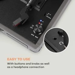 Auna Platines Retro Tourne-disque Peggy Sue BT 12 Auna Platines Retro Tourne-disque Peggy Sue BT -Audio-et-HiFi Soldes 10035748 uk 0005 logo