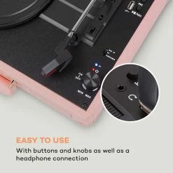 Auna Platines Retro Tourne-disque Peggy Sue BT 12 Auna Platines Retro Tourne-disque Peggy Sue BT -Audio-et-HiFi Soldes 10035749 uk 0005 logo