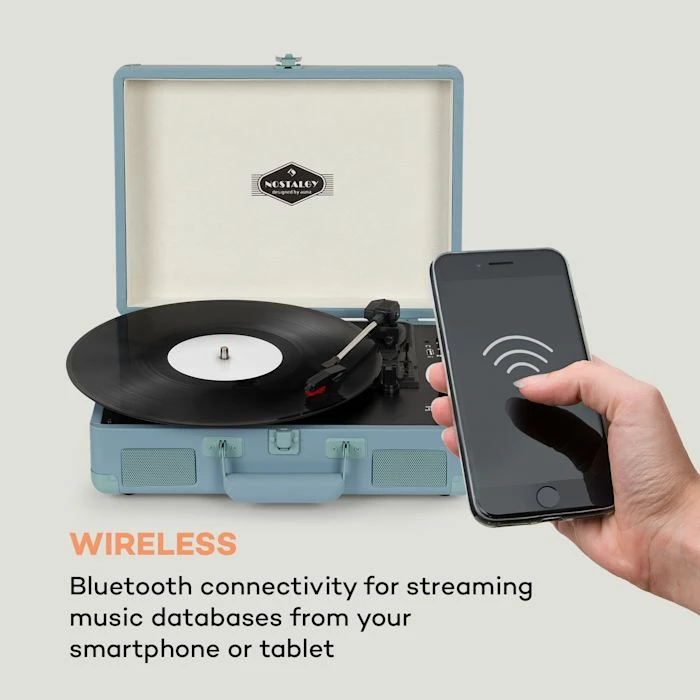 Auna Platines Retro Tourne-disque Peggy Sue BT 5 Auna Platines Retro Tourne-disque Peggy Sue BT – Image 3