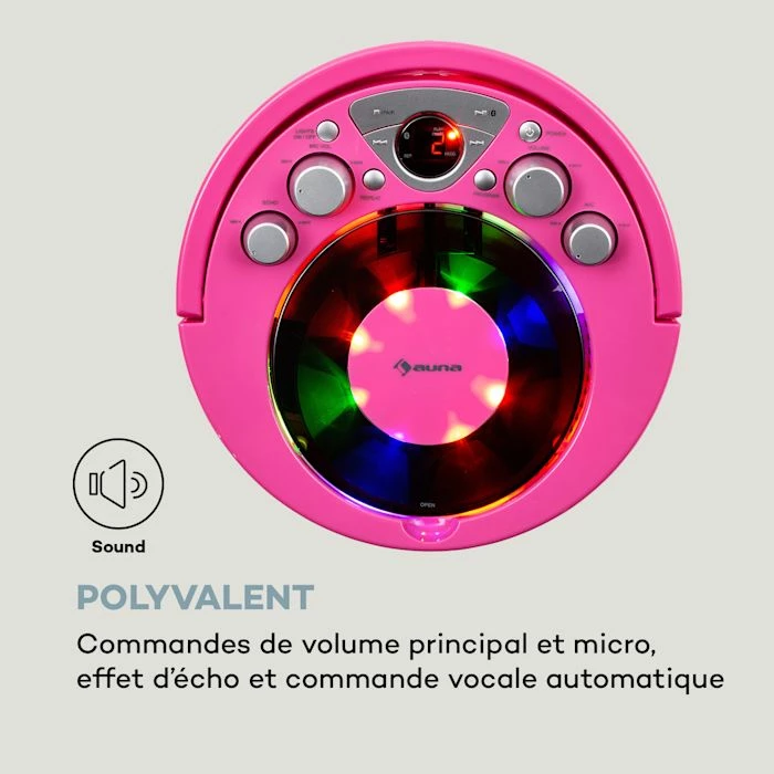 Auna Multimedia Système Karaoké BT SingSing 8 Auna Multimedia Système Karaoké BT SingSing – Image 6