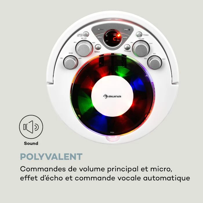 Auna Multimedia Système Karaoké BT SingSing 8 Auna Multimedia Système Karaoké BT SingSing – Image 6
