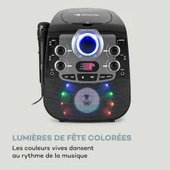 Auna Multimedia StarMaker 2.0 Système De Karaoké Fonction Bluetooth Lecteur De CD Avec Micro. 10 Auna Multimedia StarMaker 2.0 Système De Karaoké Fonction Bluetooth Lecteur De CD Avec Micro. -Audio-et-HiFi Soldes 10035822 fr 0003 logo