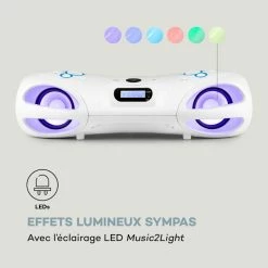 Auna Radios CD Boombox DAB Spacewoofer 10 Auna Radios CD Boombox DAB Spacewoofer -Audio-et-HiFi Soldes 10036342 fr 0003 logo