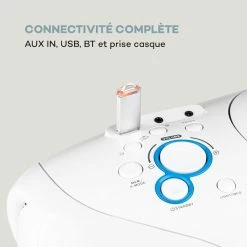 Auna Radios CD Boombox DAB Spacewoofer 11 Auna Radios CD Boombox DAB Spacewoofer -Audio-et-HiFi Soldes 10036342 fr 0004 logo