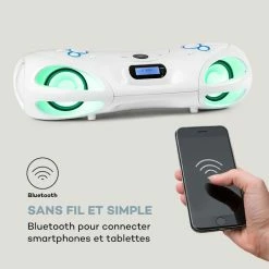 Auna Radios CD Boombox DAB Spacewoofer 12 Auna Radios CD Boombox DAB Spacewoofer -Audio-et-HiFi Soldes 10036342 fr 0005 logo