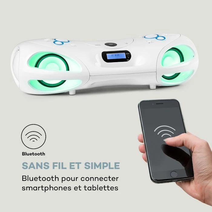 Auna Radios CD Boombox DAB Spacewoofer 7 Auna Radios CD Boombox DAB Spacewoofer – Image 5