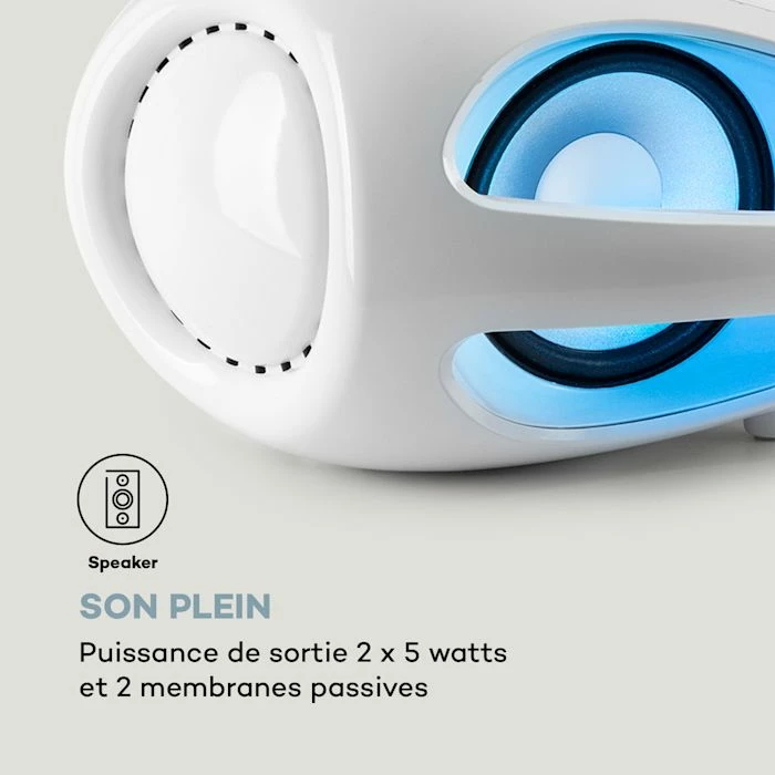 Auna Radios CD Boombox DAB Spacewoofer 8 Auna Radios CD Boombox DAB Spacewoofer – Image 6