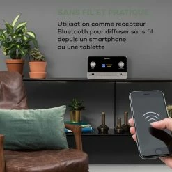 Auna Radios Numériques Connect 150 MKII Radio Internet 2.1 -Audio-et-HiFi Soldes 10037493 fr 0004 logo