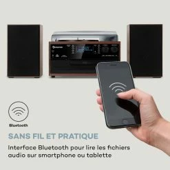 Auna Multimedia Chaîne Stéréo Rétro Oakland DAB Plus -Audio-et-HiFi Soldes 10038002 fr 0006 logo
