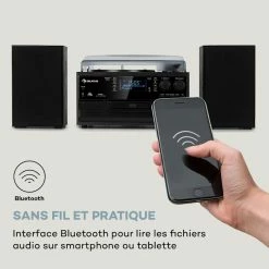 Auna Multimedia Chaîne Stéréo Rétro Oakland DAB Plus -Audio-et-HiFi Soldes 10038003 fr 0006 logo