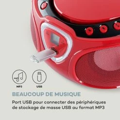Auna Lecteurs CD & MP3 Roadie CD Boombox -Audio-et-HiFi Soldes 10038357 fr 0006 logo