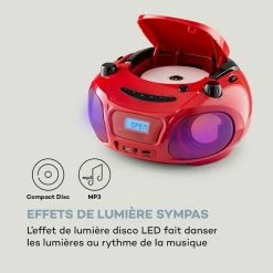 Auna Lecteurs CD & MP3 Roadie Sing CD Boombox -Audio-et-HiFi Soldes 10038359 fr 0005 logo