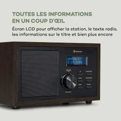 Auna Radios Numériques Radio DAB+/FM D'ambiance -Audio-et-HiFi Soldes 10038361 fr 0005 logo