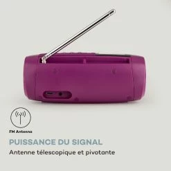 Auna Multimedia Blaster Radio DAB Enceinte Portable Bluetooth -Audio-et-HiFi Soldes 10038364 fr 0004 logo