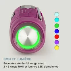 Auna Multimedia Blaster Radio DAB Enceinte Portable Bluetooth -Audio-et-HiFi Soldes 10038364 fr 0006 logo