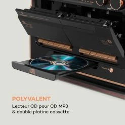 Auna Multimedia Chaîne Stéréo 388-BT Wood -Audio-et-HiFi Soldes 10038372 fr 0005 logo