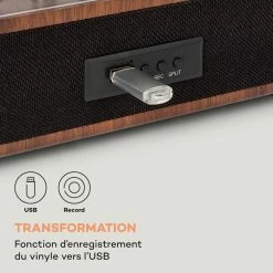 Auna Multimedia Platine Vinyle TT-Classic Plus -Audio-et-HiFi Soldes 10038691 fr 0005 logo