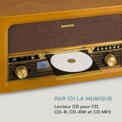 Auna Radios CD Chaîne Stéréo Rétro Belle Epoque 1906 -Audio-et-HiFi Soldes 10040054 fr 0004 logo
