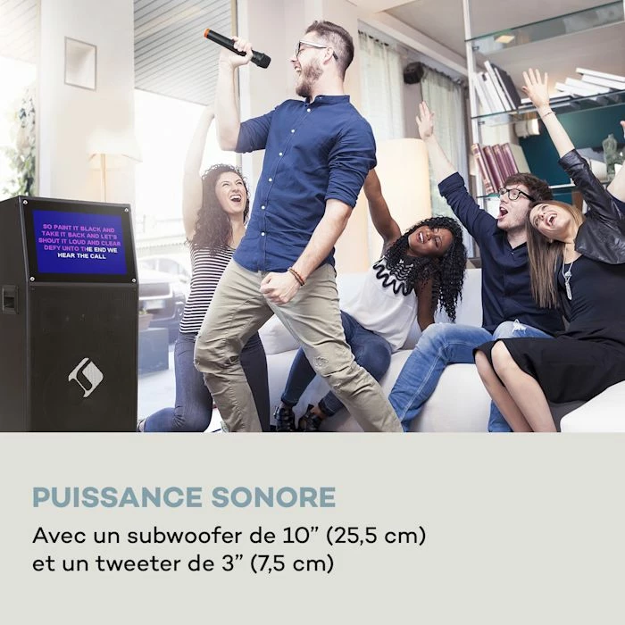 Auna Multimedia Système Karaoké KTV M 4 Auna Multimedia Système Karaoké KTV M – Image 2