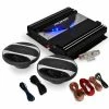Auna Packs Sono Auto Black Line 200 Set Hifi De Voiture