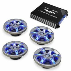 Auna Packs Sono Auto BeatPilot FX-401 Set Hifi De Voiture